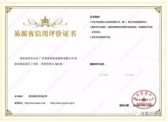 福州杨金运动营养研究有限公司荣获中石化易派客企业法人信用认证AA等级