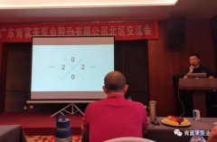 福州杨金运动营养研究有限公司北部业务区召开年中会议